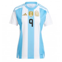 Dres Argentína Julian Alvarez #9 Domáci pre Ženy Copa America 2024 Krátky Rukáv